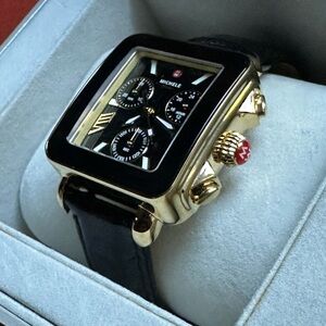 MICHELE Deco Sport Chronograph Watch